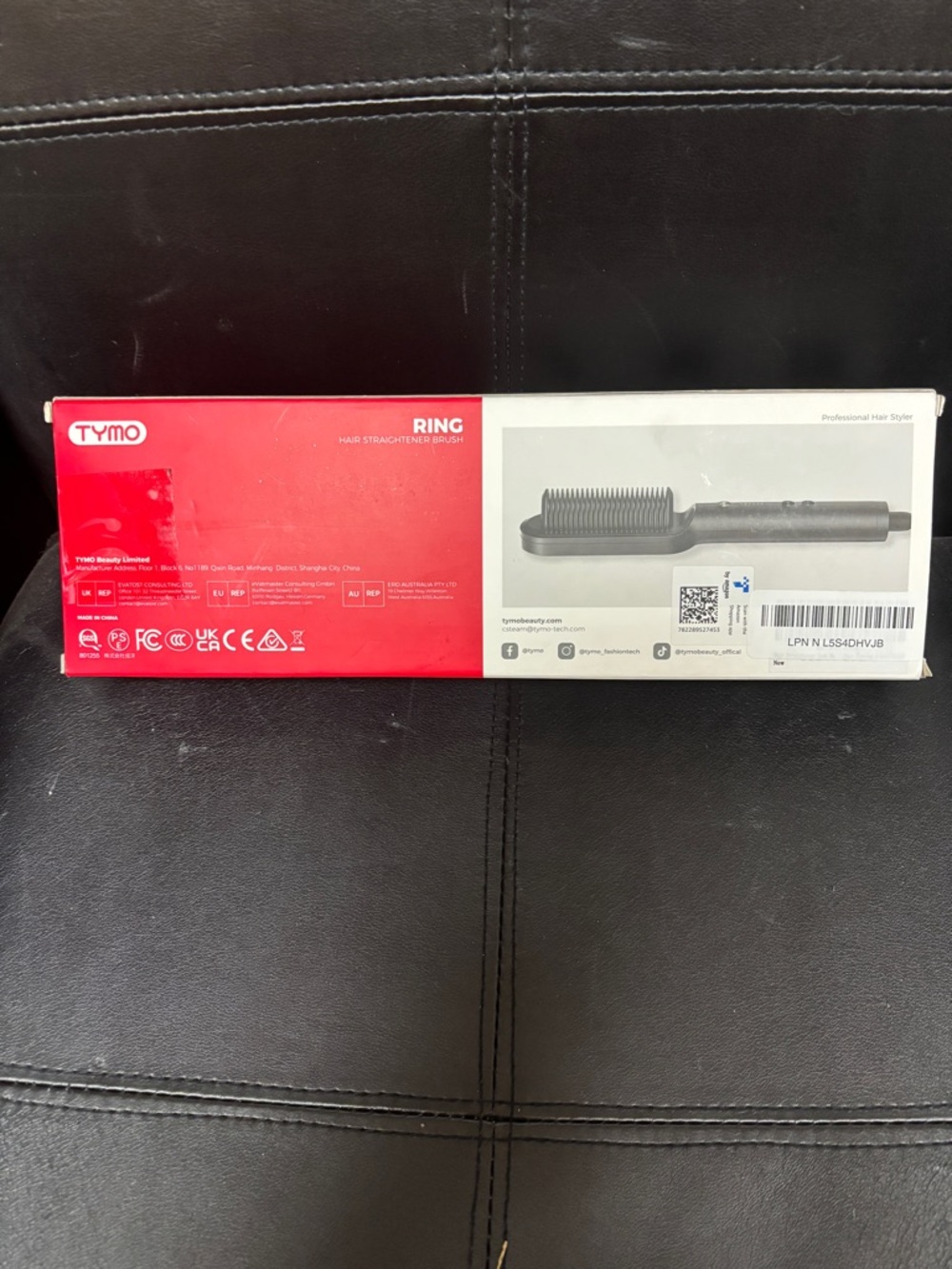 TYMO Ring Hair Straightener Comb - New Open Box - Picture 2 of 2